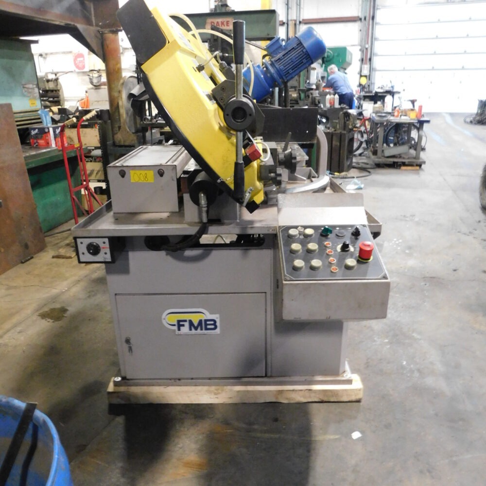 Pat Mooney Model FMB Pegasus Semi Automatic Mitering Band Saw For Sale